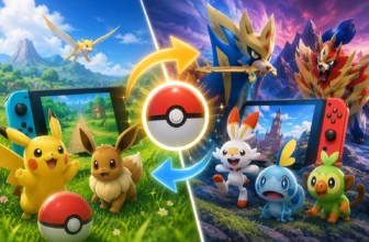 Compatibilité jeux Pokémon Let&rsquo;s Go et Pokémon Épée Bouclier
