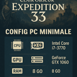 Clair Obscur Expedition 33 config PC minimale requise 2025